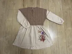 isScoLar イズスカラー　ワンピース　ニットベスト風ワンピース