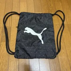 PUMA プーマ ナップザック ブラック ジップポケット付のサムネイル