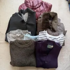レディース　服　まとめ売り　大量　8着　トップス　アウター　セーター　tシャツ