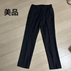 スラックス ブラック センタープレス パンツM美品