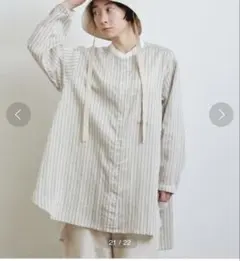 yuni クレリックストライプシャツのサムネイル
