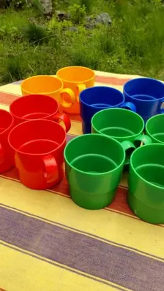 カップ  カラフル11セット