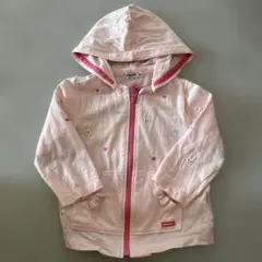 美品　90 ミキハウス　パーカー　うさこ