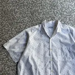 希少 田中オム コムデギャルソンオム ストライプオープンカラーシャツ