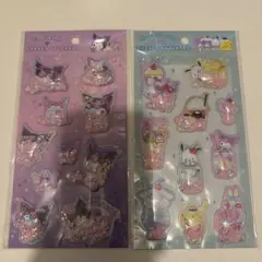 サンリオ シェイカーステッカーズ シャカシャカシール シナモロール　クロミ