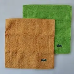 LACOSTE タオルハンカチ2枚セット