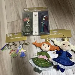 ディズニーシー　アナ雪　キーチェーン2種類とぬいぐるみチャーム3点セット