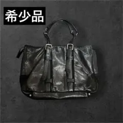 L.E.D.BITES エルイーディーバイツ　レザーバッグ　本革　ブラック