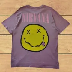 【美品】GAP NIRVANA ニルヴァーナ バンド Tシャツ パープル