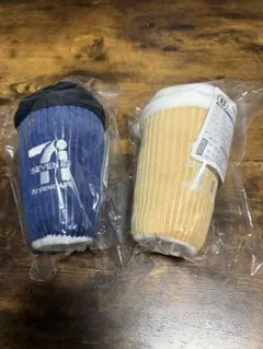 セブンイレブン　ハッピーくじ　B賞　セブンカフェぬいぐるみチャーム