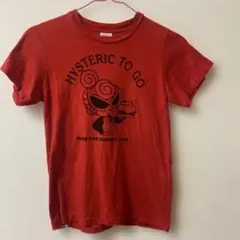 Hysteric to Go ハンバーガー　Tシャツ 赤
