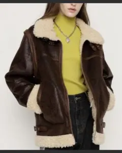 SLY sly 2WAY ブルゾン　フェイクレザー　アウター