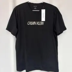 【新品タグ付き】Calvin Klein ロゴTシャツ ブラック Lサイズ