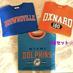NFL マイアミ ドルフィンズ他 WEGO Tシャツ 3点セットのサムネイル