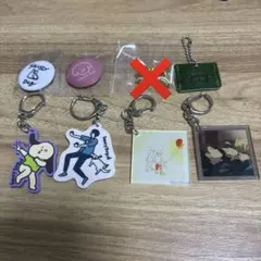 Saucy Dog アクリルキーホルダー アクキー ラバーバンド2点セット