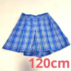 UNIQLO　ユニクロ　GIRLS　チェックスコート　120cm　キュロット