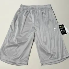 新品　HEAD メンズMサイズ　グレーハーフパンツ ブランド　吸水速乾　抗菌防臭