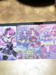 名探偵プリキュア　キラキラカードグミ　レアカード入り３枚セット