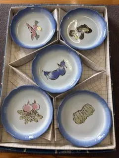 九谷焼 小皿 醤油皿 5枚セット 未使用 保管品 - メルカリ