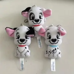 ディズニー101匹わんちゃん ぬいぐるみバッジ キーホルダーセットのサムネイル