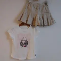 2点Tommy HilfigerTシャツメゾピアノキュロット