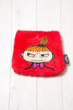 【新品未使用】ムーミン リトルミイ もふもふポーチ 赤