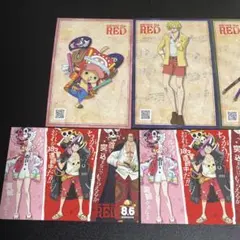 ONE PIECE FILM RED ポストカードセット 8枚入り - メルカリ