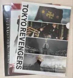 東京リベンジャーズ　東リべ　クリアファイル　セリア　佐野万次郎　龍宮寺堅