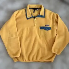 アメリカ製 patagonia パタゴニア スナップT シンチラ フリース L