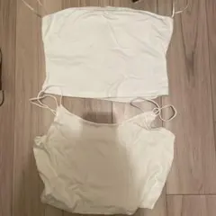 ホワイトキャミソール (2枚)