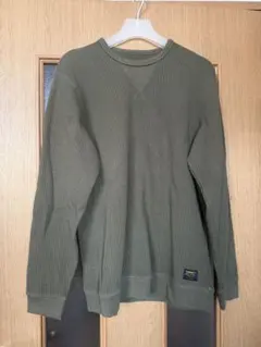 CARHARTT オリーブグリーン スウェット M リブ編み