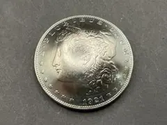 1921年　モルガンダラー　銀貨　コンチョ　スクリュー　古銭　モルガンコイン