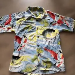 90s AVANTI シルク100% アロハシャツ 総柄 開襟 Hawaii M - メルカリ