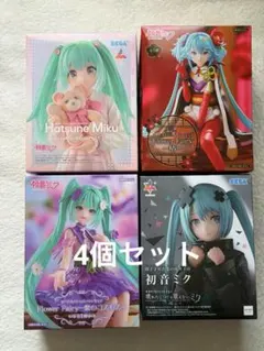 初音ミク 未開封フィギュア 4種セット ぬーどるストッパー Luminasta