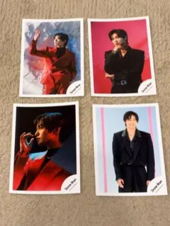 SnowMan目黒蓮　公式写真4枚セット