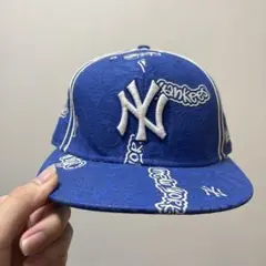 ニューエラ ヤンキース bboy B系 90s クレイジーパターン