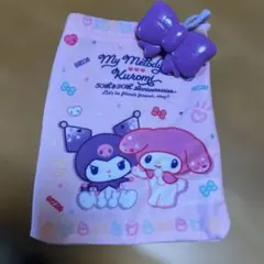 My Melody & Kuromi リボン付き巾着袋