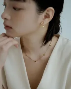 Tiny Heart Necklace ebineのサムネイル