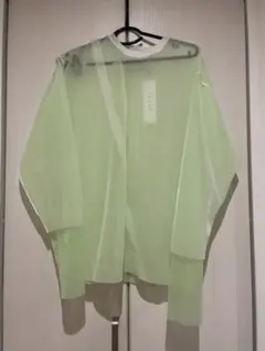 【新品未使用】IRENE シアートップス ミントグリーンのサムネイル