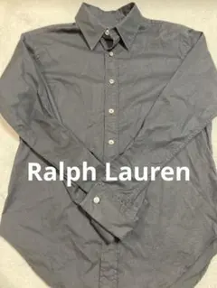 ◉Ralph Lauren ラルフローレン　ブラック黒　長袖シャツ サイズ11◉