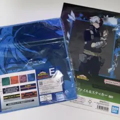 轟焦凍 クリアファイル ステッカー　ハンドタオル