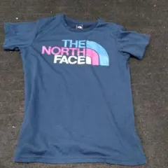 THE NORTH FACE ネイビー ロゴTシャツ