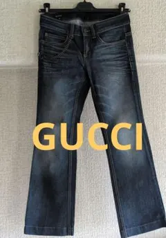 GUCCI スキニーデニム 、フレアジーンズ　、36