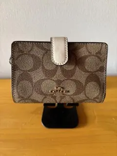 Coach 二つ折り財布 ブラウン