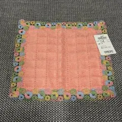 近沢レース　タオルハンカチ　ドーナツ　ピンクのサムネイル