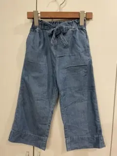 キッズH&Mデニム ワイドパンツ 122センチ
