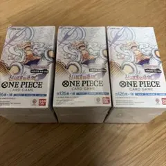 ONE PIECE カードゲーム 新時代の主役 3BOX シュリンク付き 韓国版
