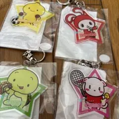 まいぜんシスターズ　ROUND1 アクリル　キーホルダー　4種　フルコンプ
