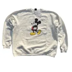 WCJ♡ MICKEY MOUSE 長袖Tシャツ ホワイト - メルカリ
