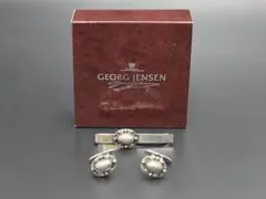 Georg Jensen　ジョージジェンセン　ネクタイピン＆カフスセットのサムネイル